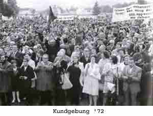 Kundgebung 1972